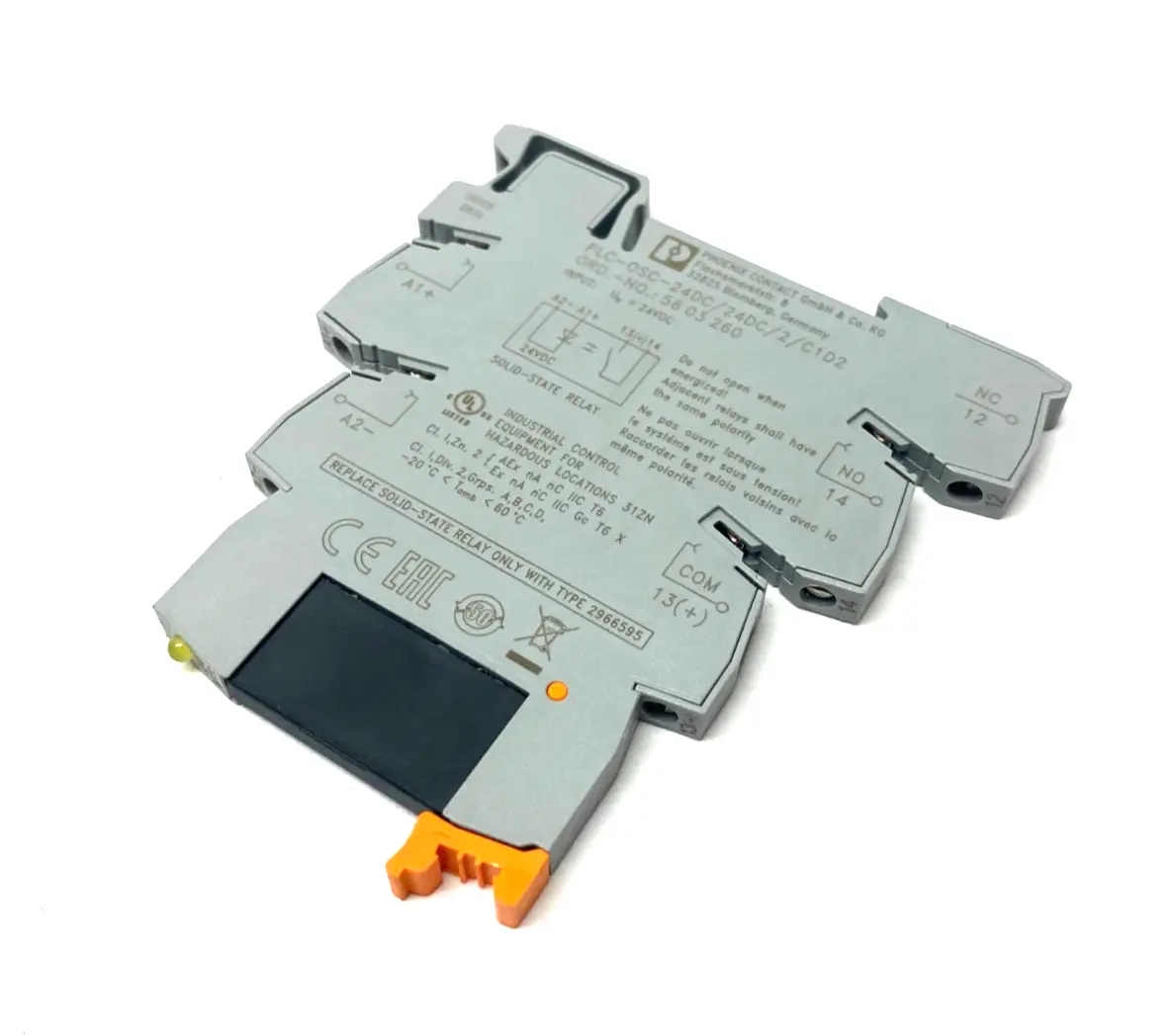 USED PHOENIX CONTACT OPTOCOUPLER W/ SOLID-STATE RELAY