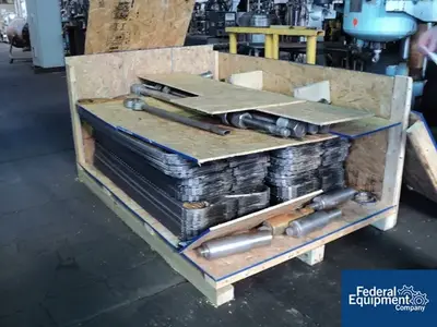 USED Alfa Laval 804 Sq Ft Alfa Laval Plate Heat Exchanger, S/S, 145#