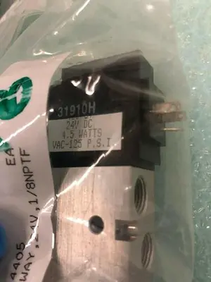 HUMPHREY 24V DC 4.5 WATTS VAC-125 P.S.I. QTY 2