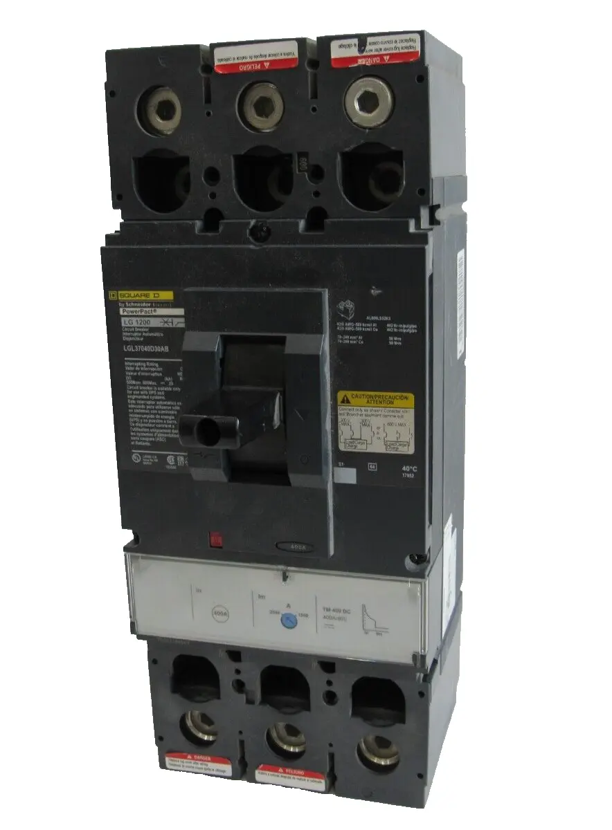 USED SQUARE D LGL37040D30AB CIRCUIT BREAKER