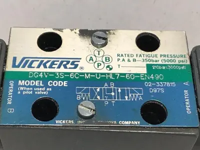 USED VICKERS DG4V3S6CMUHL760EN490