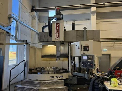 Used 2008 VIPER VTL 20/24 M CNC Lathes NL | Mach 4 Metal #116459