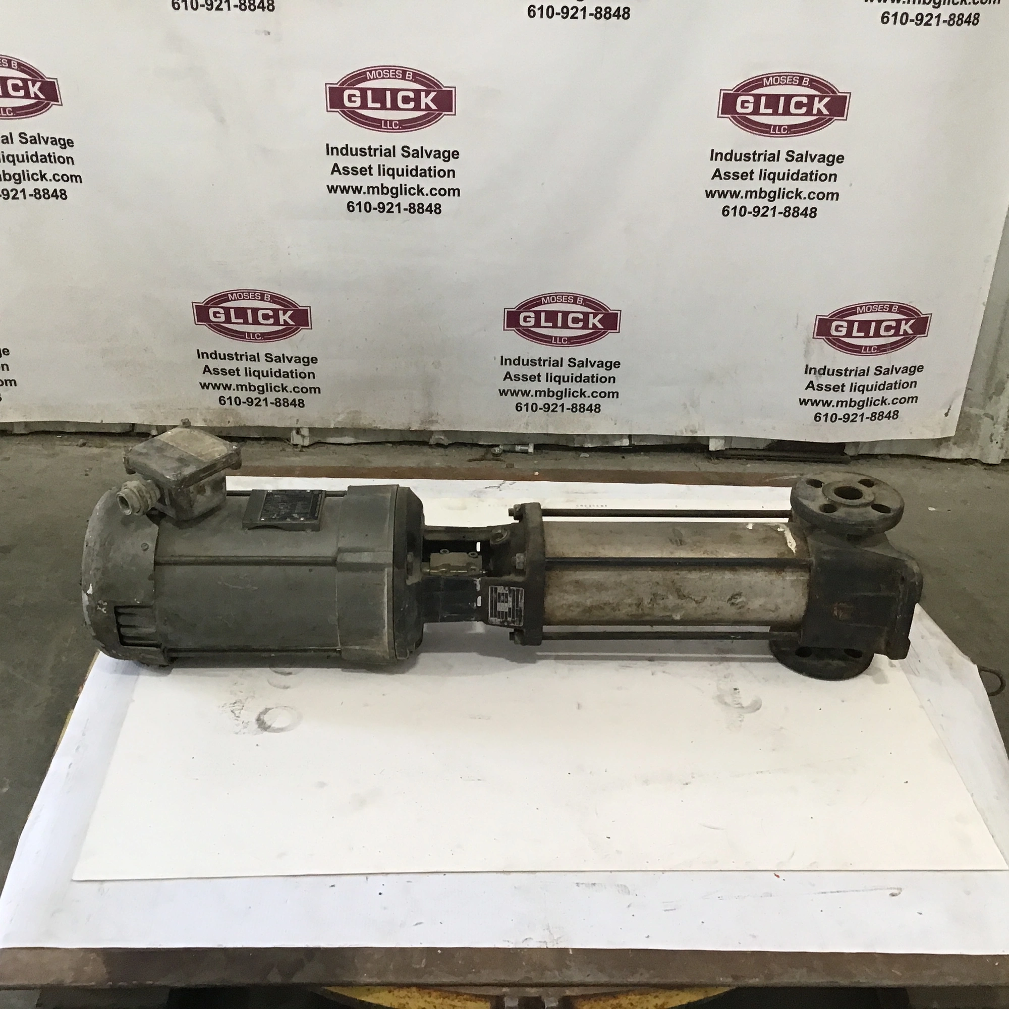 Grundfos A96084243-P10703553 Vertical Multi-Stage Centrifugal Pump 3520 RPM