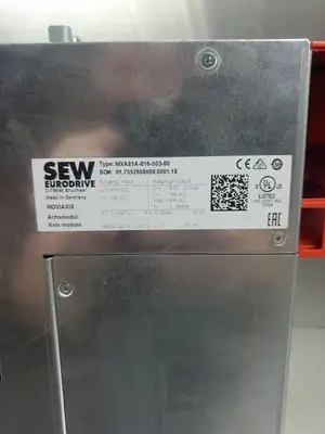 Used SEW EURODRIVE MXA81A-016-503-00 Servo Drive, 560VDC Servo Drives | Palmetto Automation #1149306