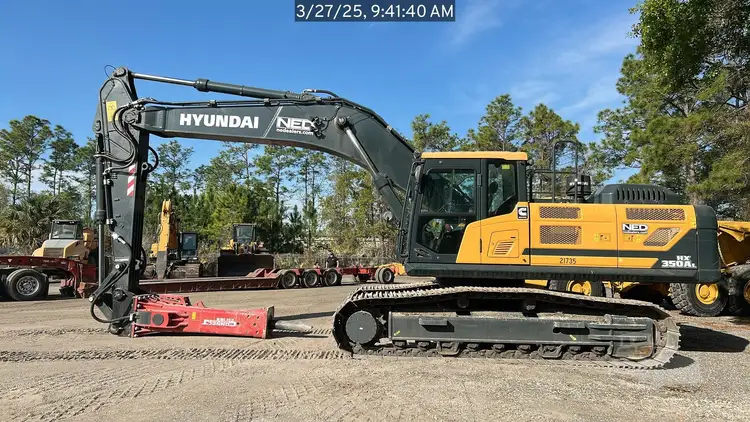 Used 2023 HYUNDAI HX350AL Crawler Excavators North Carolina US | National Equipment Dealers #1422329