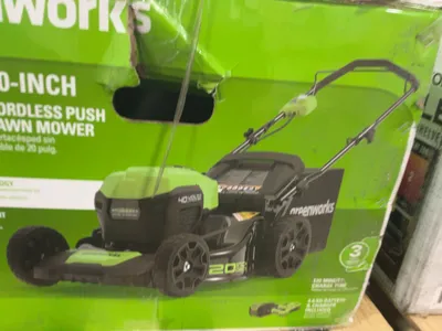 Used GREENWORKS 20" CORDLESS Mowers Michigan US | Miedema Asset Management Group #1324245