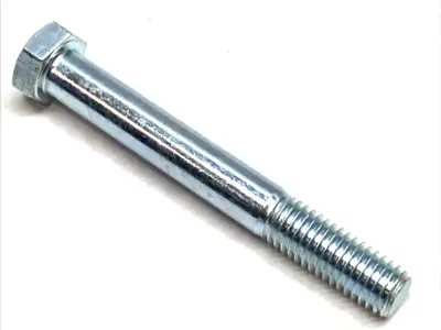 USED ENDRIES HEX CAP SCREWS 1/2-13X4 ZINC BOX OF 95