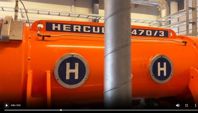 Pieralisi Hercules 470/3 decanter centrifuge, SS.