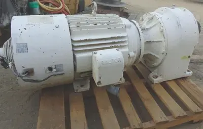 Motor, 30 HP, Gearbox, 282 RPM Out, 230/460V, #S743345