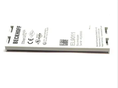 EL9011 | Beckhoff  EtherCAT Bus End Cover 5mm E-bus Contact Terminal Gray LOT OF 5 - Used