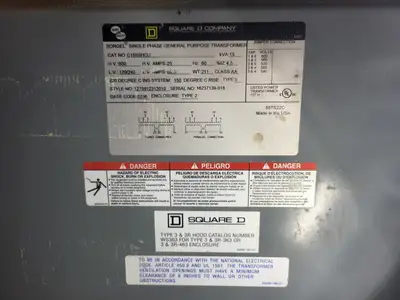 USED 2002 SQUARE D C15S5HCU