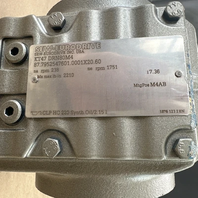 NEW SEW-EURODRIVE KT47 DRN80M4
