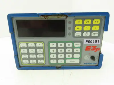 Marposs E3µ / E3u Gauge Measuring System Micro Probe Amplifier *READ