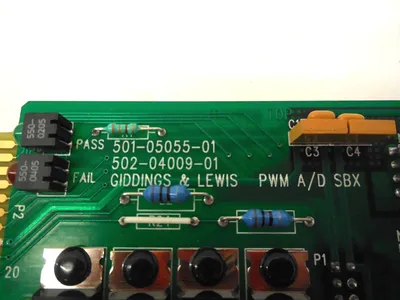 GIDDINGS & LEWIS 501-05055-01 502-04009-01 PC BOARD 5010505501 5020400901