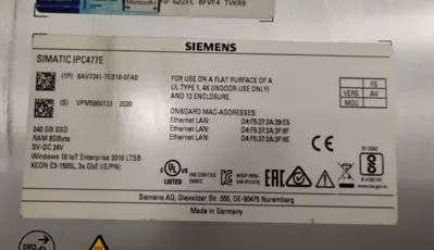Square D 6AV7241-7EB18-0FA0 Electrical/PLC/Automation | ESS Industrial Equipment Sales (4)