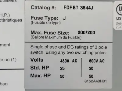 USED SCHNEIDER ELECTRIC QOC20U
