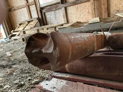 Used AFTERMARKET 5-1/2” DIAMETER X APPROXIMATELY 24” LENGTH CABLE TOOL DRILLING CHISEL BIT Other Cutting Tools Pennsylvania US | East West Machinery & Drilling #1417211