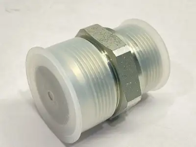24-20F42EDMXS | Parker  Triple-Lok 37 Degree Flare JIC Fitting 1-1/2" x 1-1/4-11" - New Other