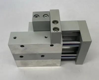 Used IMI Bimba Twin Bore Dbl-Acting Guided Slide Table Cylinder, Pneumatic Pneumatic Cylinders Michigan US | Maverick Industrial Sales #1402176