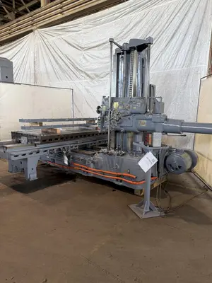 Used GIDDINGS & LEWIS 340-T Horizontal Table Type Boring Mills Ohio US | G-2000, Inc. #1323205