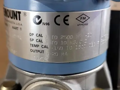 Used ROSEMOUNT 3095MA2CA0010AA00NDBS5 Misc Electrical & Power Parts British Columbia CA | Lenmark #836426