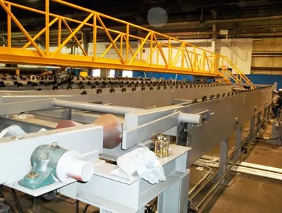 Threaded-end Phosphate Pipe Coating Line
