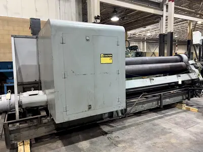 10' X 5/8" BERTSCH MODEL #11 INITIAL PINCH PLATE ROLL: STOCK #10399