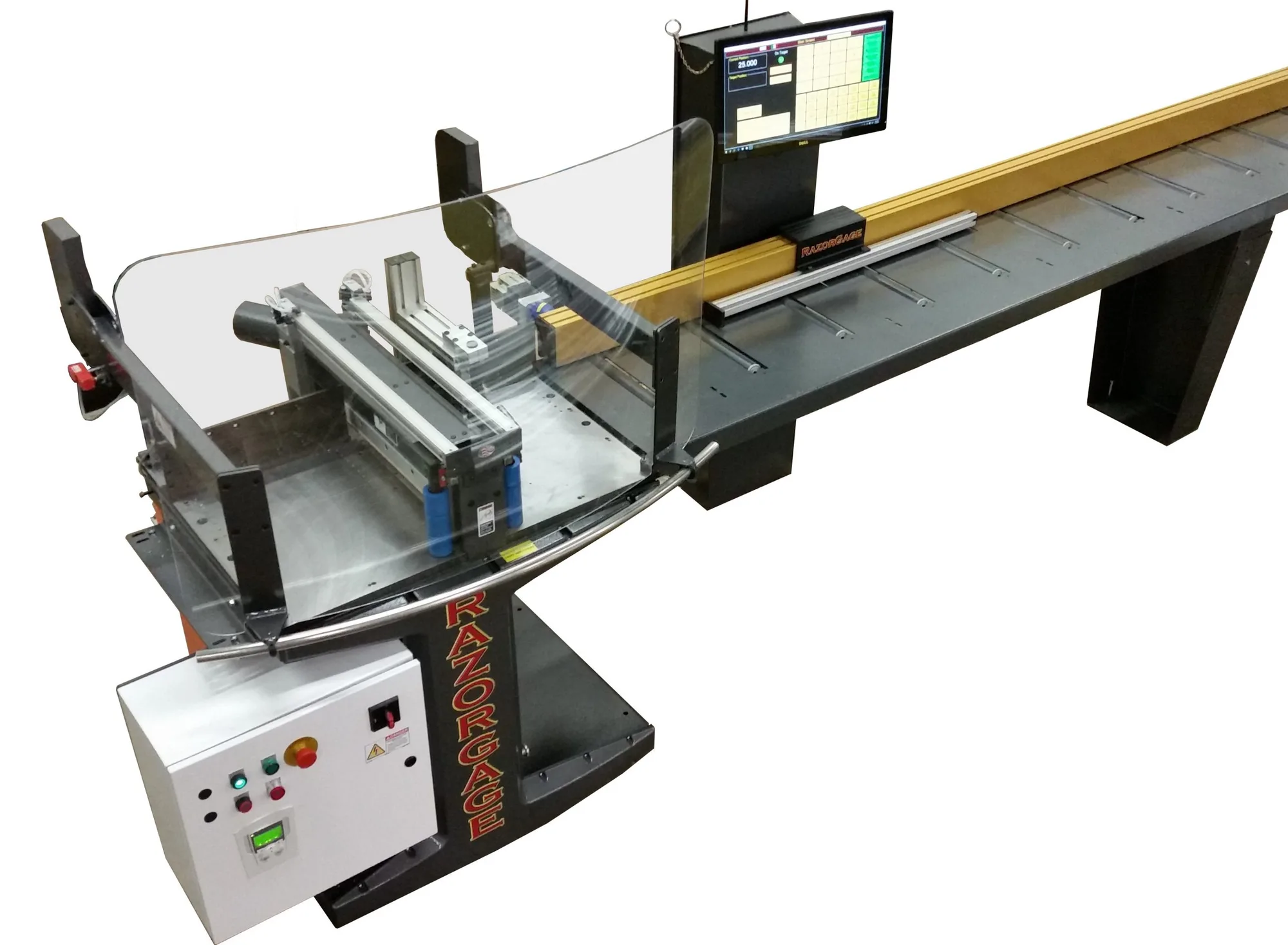 RazorGage APS Automatic Optimizing Upcut Saw System