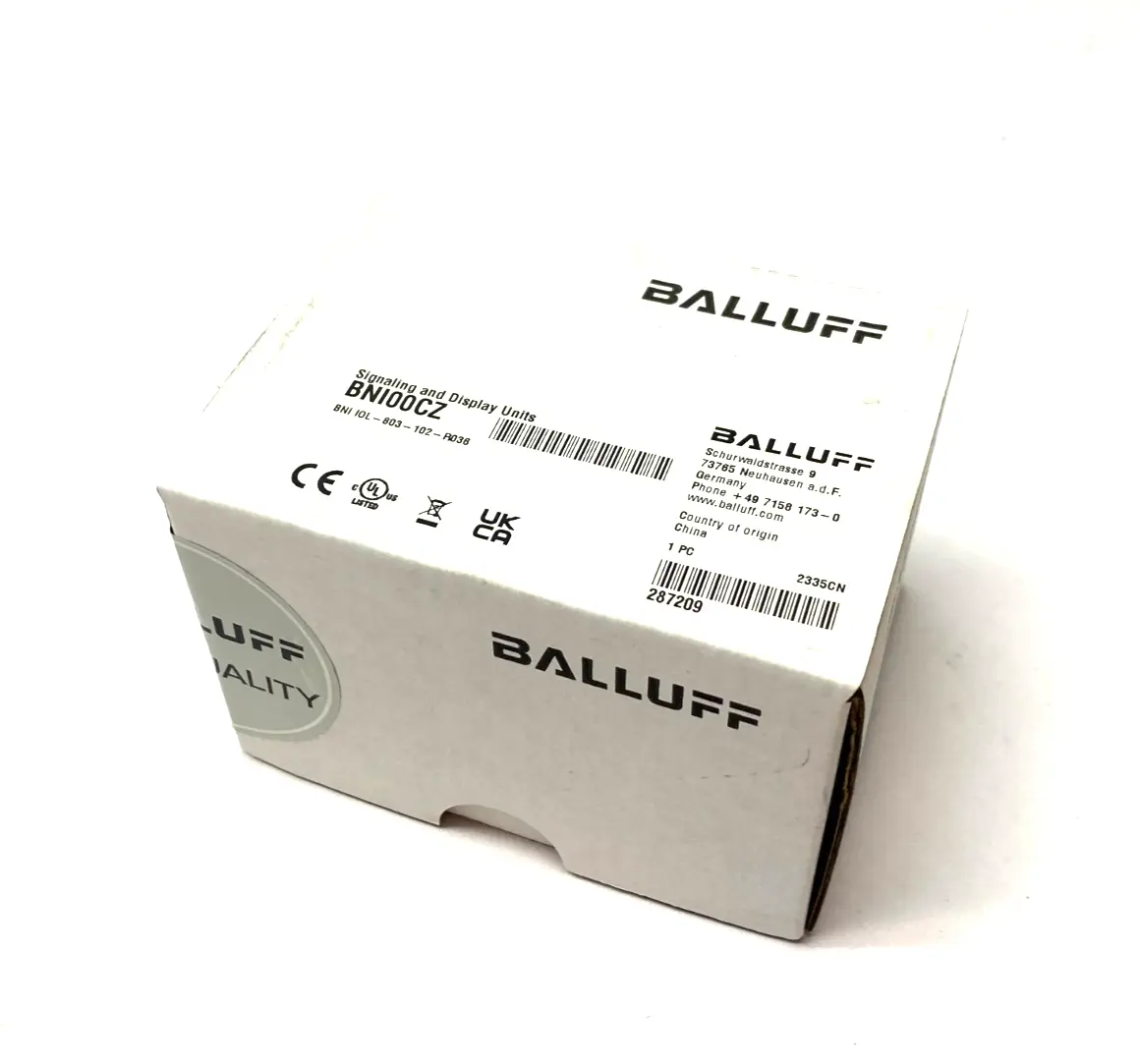 NEW BALLUFF SMARTLIGHT COMPACT LED SIGNAL LIGHT 6-SEG