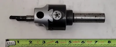 Boring Head - 5.125in Long, 2in Body Diameter