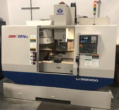 2004 DAEWOO DMV-3016 Vertical Machining Centers | Pressroom Solutions LLC (2)