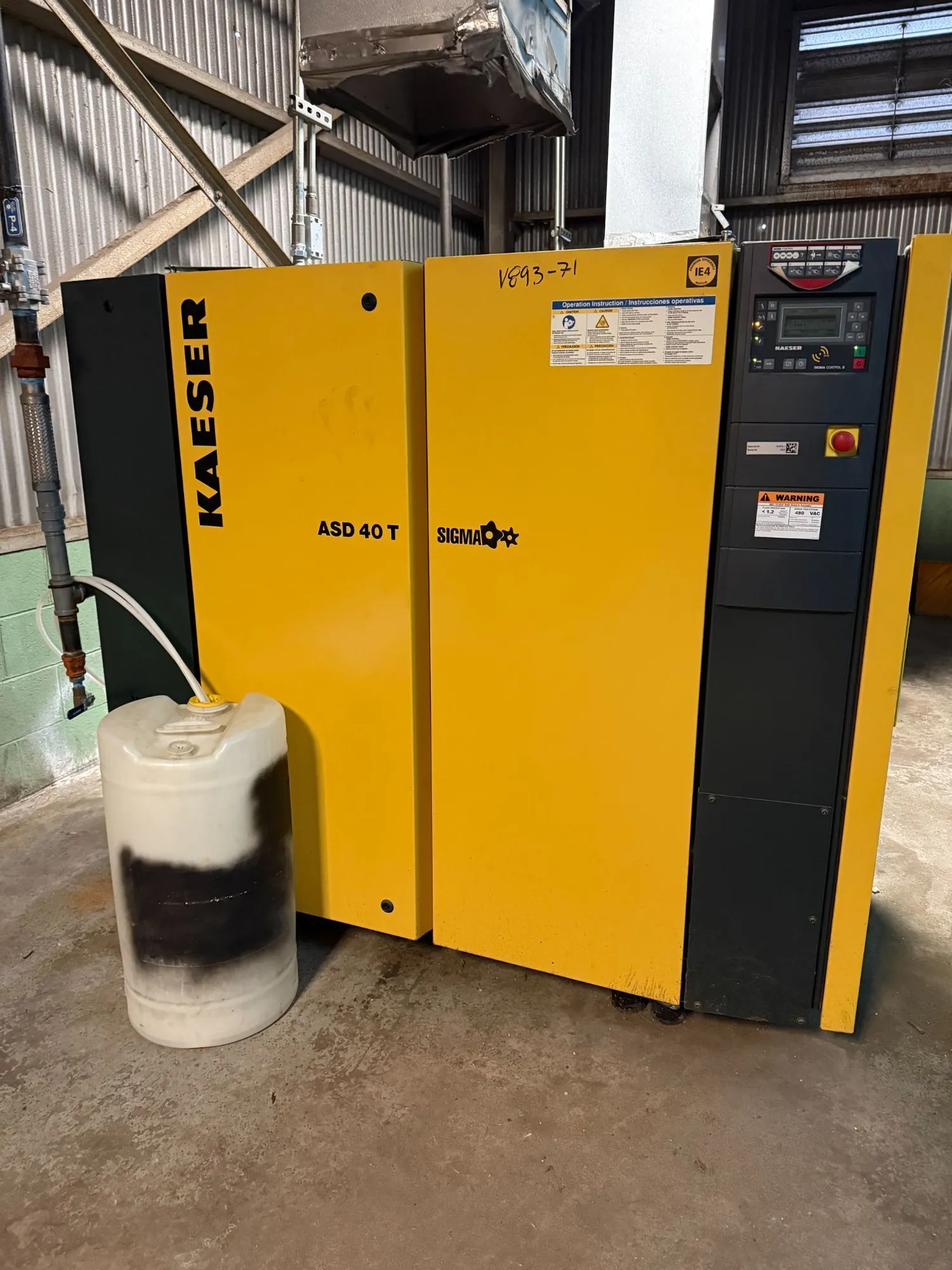 USED 2022 KAESER ASD 40 T