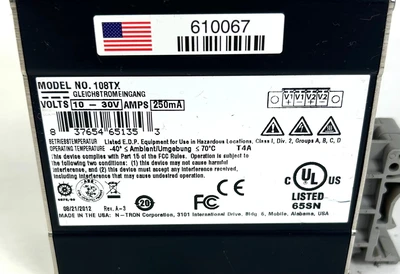 USED RED LION CONTROLS 108TX