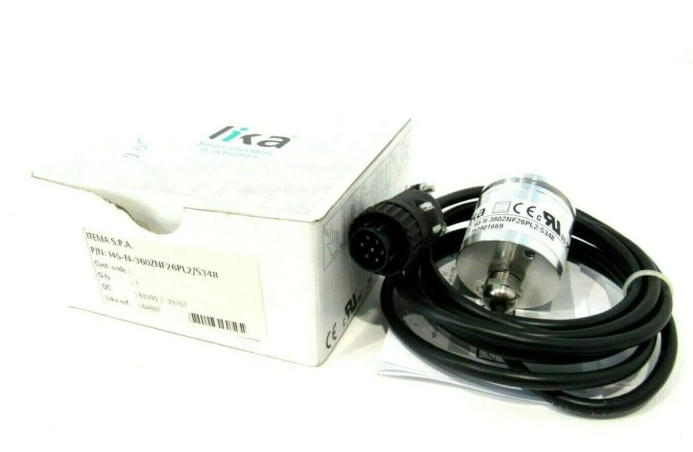 NEW LIKA ELECTRONIC I45-N-360ZNF26PL2 /S348 ENCODER I45N360ZNF26PL2S348
