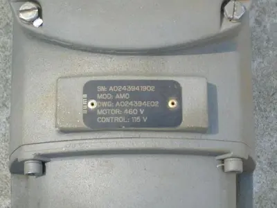 AUMA MATIC Motor Control Head (A0243941902) – New Surplus.