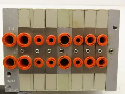 Metal Work Pneumatic NSV F8 G8 H8 SES NC Solenoid Valve Island Multimach