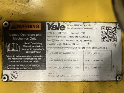 2019 YALE MTR007LFN24T FORKLIFTS | Platinum Group (9)