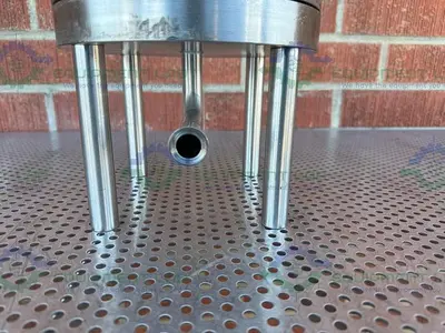 Stainless Steel  142mm High Press Membrane Disc Filter Housing w/ Valve and Hose
