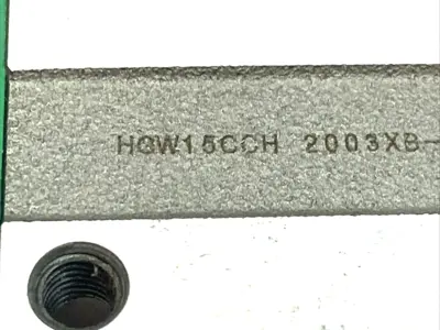 USED HIWIN LINEAR GUIDE BLOCK HG SERIES FLANGE HEAVY LOAD