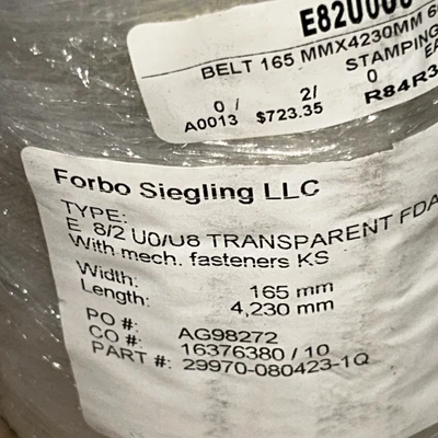 NEW Forbo Siegling E 8/2 UO/U8
