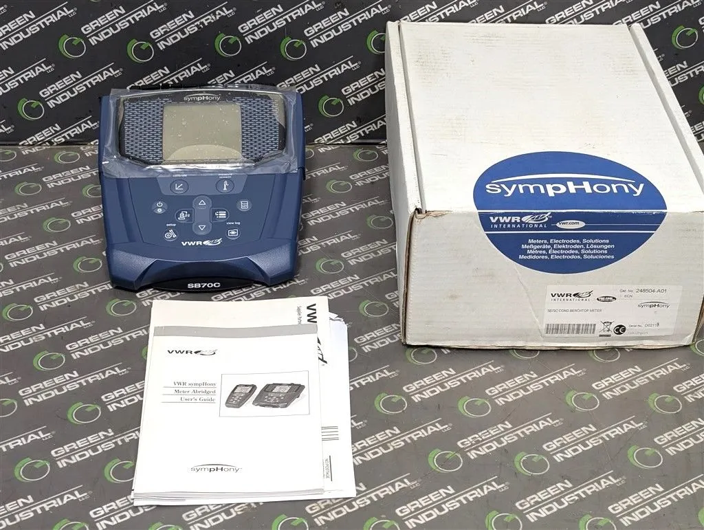 VWR International SB70C Benchtop pH / Conductivity Meter 248504-A01New NIB