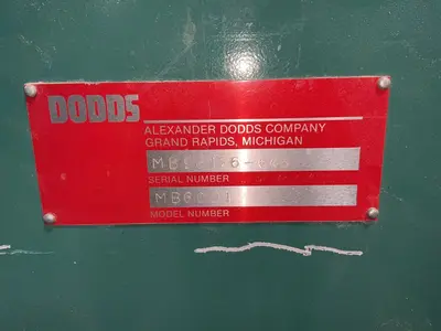 Used DODDS MB6001 Woodworking Horizontal Boring Machines Ohio US | HGR 24 #1572256