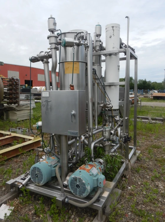 Used CIP SYSTEM CIP Stainless Steel Tanks New Jersey US | Perry Equipment #119351