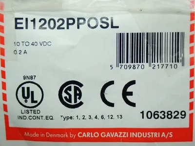 NEW CARLO GAVAZZI EI1202PPOSL