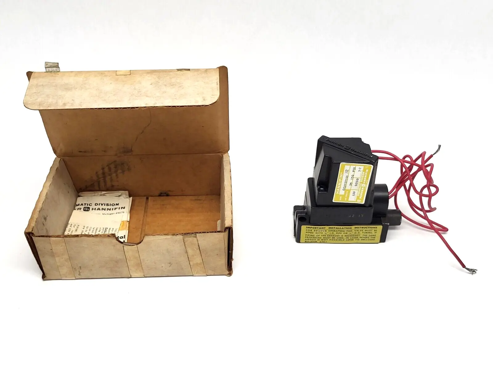 Used Parker Hannifin GG-202-250-M2 Solenoid Valves Michigan US | Maverick Industrial Sales #1398090