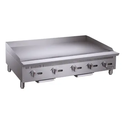 New | in-Stock Dukers New Dukers DCGM60 60 in. W Flat Top Griddle with 5 Burners Commercial Flat Top Griddles Illinois US | Falcon Restaurant Supply #1376252