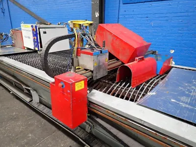 Used 2017 MESTEK MACHINERY  / IPG PHOTONICS LASER MAX 1.5  / YLS1500 Laser Cutters Ohio US | HGR 24 #728386