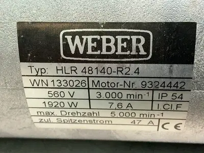 Used 2017 WEBER HLR 48140R2.4 Motors (misc) Ohio US | HGR 24 #1548076