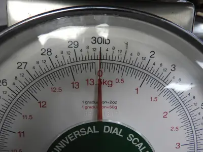 Used Yamato Used Yamato SMN Series Mechanical 30lb Food Scale - SMN Food Scales Illinois US | Falcon Restaurant Supply #1376575