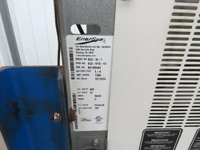 Used ENERSYS _UNKNOWN_ Battery Chargers Indiana US | Arrow Industrial #1460336